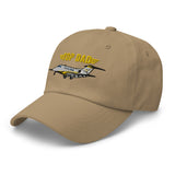 Top Dad Custom Airplane Classic Hat - Personalized w/ Your N#