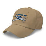 Glasair III Embroidered Custom Classic Cap AIR7C1III-BGR1 - Add your N#