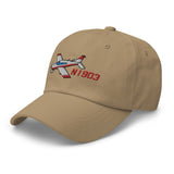 Airplane Embroidered Classic Cap (AIRGRGN1I_EMB)) - Personalized with N#