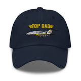Top Dad Custom Airplane Classic Hat - Personalized w/ Your N#
