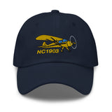 Airplane Embroidered Classic Cap AIRK1PBC12D-YB1 - Personalized w/ Your N#