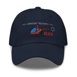 Robinson R22 Embroidered Classic Cap - Add Your N#