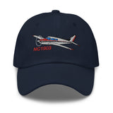 Airplane Embroidered Classic Cap AIRG9G3FD260-R1 - Personalized w/ Your N#