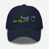 Custom Vans Aircraft RV-14 Embroidered Classic Cap - Personalized with N#
