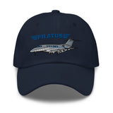 Pilatus Airplane Embroidered Classic Hat (AIRG9CPC24-GB1) - Add your N#