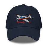 Mooney M20K Embroidered Classic Cap AIRDFFM20K-RG2 - Add Your N#
