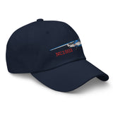 Airplane Embroidered Classic Cap AIR35JJ172-BR6 - Personalized w/ Your N#
