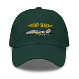 Top Dad Custom Airplane Classic Hat - Personalized w/ Your N#
