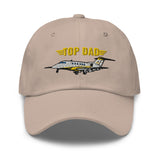 Top Dad Custom Airplane Classic Hat - Personalized w/ Your N#