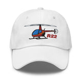 Robinson R22 Embroidered Classic Cap - Add Your N#