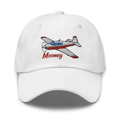 Mooney M20K Embroidered Classic Cap AIRDFFM20K-RG2 - Add Your N#