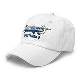Glasair Sportsman 2 Airplane Embroidered Classic Cap - Add Your N#