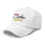 Rutan Long-EZ Cozy Mark IV Embroidered Custom Classic Cap AIRILK3FQ-RB1 - Add your N#