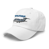 Pilatus Airplane Embroidered Classic Hat (AIRG9CPC24-GB1) - Add your N#