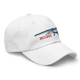 Airplane Embroidered Classic Cap AIR35JJ172-BR6 - Personalized w/ Your N#
