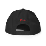 Airplane Embroidered Custom Classic Snapback (AIR255B9E90-BG3) - Add your N#