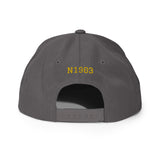 Swift GC-1B Airplane Embroidered Snapback Hat