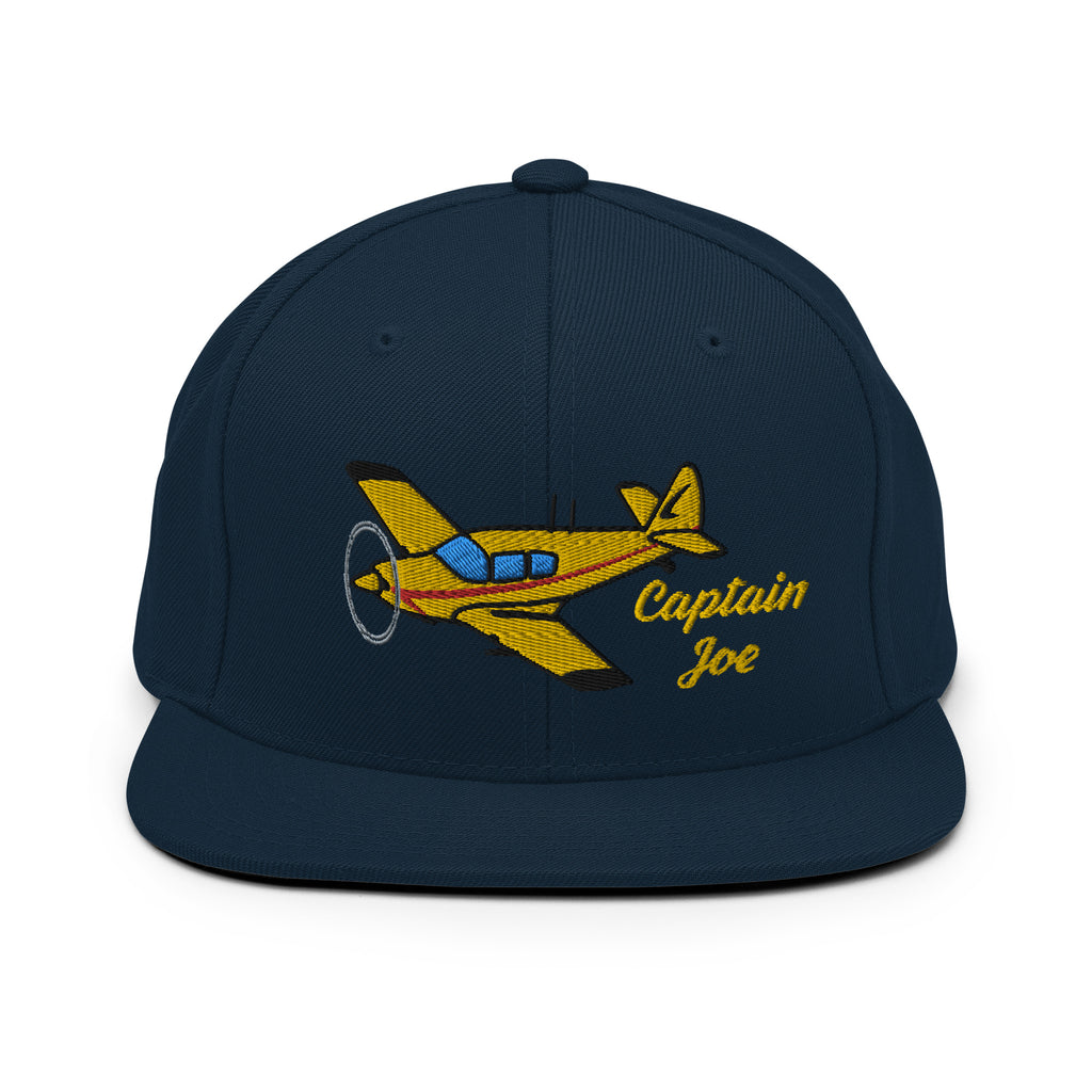 Swift GC-1B Airplane Embroidered Snapback Hat