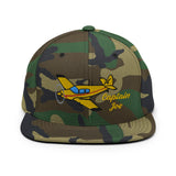 Swift GC-1B Airplane Embroidered Snapback Hat
