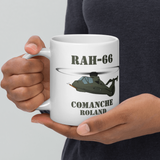 20z Custom Aviation Ceramic Mug (White) - Personalized w/ your Airplane