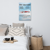 Custom Large Metal prints w/  MDF Wood frame (Free shipping)