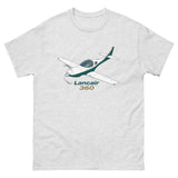 Lancair 360 Airplane T-Shirt - Personalized with Your N#