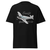 Globe/Temco Swift GC-1B (Black) Airplane T-shirt - Personalized with N#