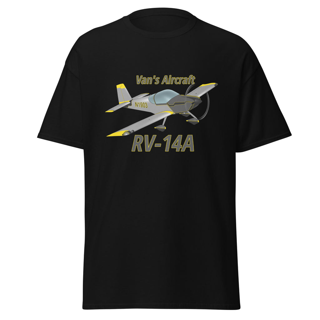 Custom Vans Aircraft RV-14  T-Shirt - Personalized with N#