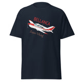 Bellanca Super Viking (Blue) Custom Airplane T-shirt AIR25CJLGM9B - Personalized with N#