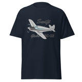 Globe/Temco Swift GC-1B (Black) Airplane T-shirt - Personalized with N#