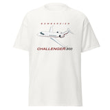 Bombardier Challenger 300 Airplane T-Shirt - Personalized w/ Your N#