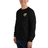 Custom Gildan Long Sleeve Shirt (Left Chest & Black Print) – Customize with Your Aircraft N#
