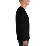 Custom Gildan Long Sleeve Shirt (Left Chest & Black Print) – Customize with Your Aircraft N#