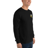 Custom Gildan Long Sleeve Shirt (Left Chest & Black Print) – Customize with Your Aircraft N#