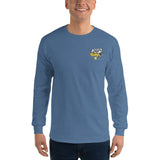 Custom Gildan Long Sleeve Shirt (Left Chest & Black Print) – Customize with Your Aircraft N#