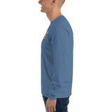 Custom Gildan Long Sleeve Shirt (Left Chest & Black Print) – Customize with Your Aircraft N#