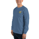 Custom Gildan Long Sleeve Shirt (Left Chest & Black Print) – Customize with Your Aircraft N#