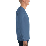 Custom Gildan Long Sleeve Shirt (Left Chest & Black Print) – Customize with Your Aircraft N#