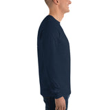 Custom Gildan Long Sleeve Shirt (Left Chest & Black Print) – Customize with Your Aircraft N#