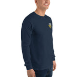 Custom Gildan Long Sleeve Shirt (Left Chest & Black Print) – Customize with Your Aircraft N#