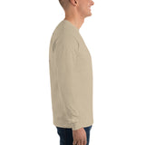 Custom Gildan Long Sleeve Shirt (Left Chest & Black Print) – Customize with Your Aircraft N#