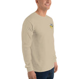 Custom Gildan Long Sleeve Shirt (Left Chest & Black Print) – Customize with Your Aircraft N#