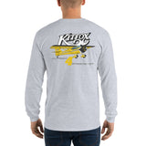 Custom Gildan Long Sleeve Shirt (Left Chest & Black Print) – Customize with Your Aircraft N#