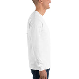 Custom Gildan Long Sleeve Shirt (Left Chest & Black Print) – Customize with Your Aircraft N#
