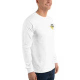 Custom Gildan Long Sleeve Shirt (Left Chest & Black Print) – Customize with Your Aircraft N#