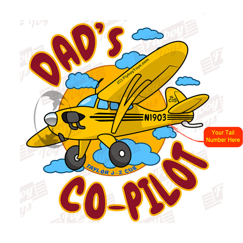 Dad's Co-Pilot Airplane Design - KDAD-AIRK1P3L2J2-Y1