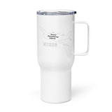 Custom Travel Mug w/  Handle