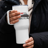 Custom Travel Mug w/  Handle