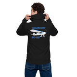 Unisex Basic Zip Hoodie (Front & Back Print)