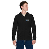 Unisex Basic Zip Hoodie (Embroidered - Left Chest)
